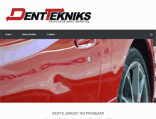 Tablet Screenshot of denttekniks.com